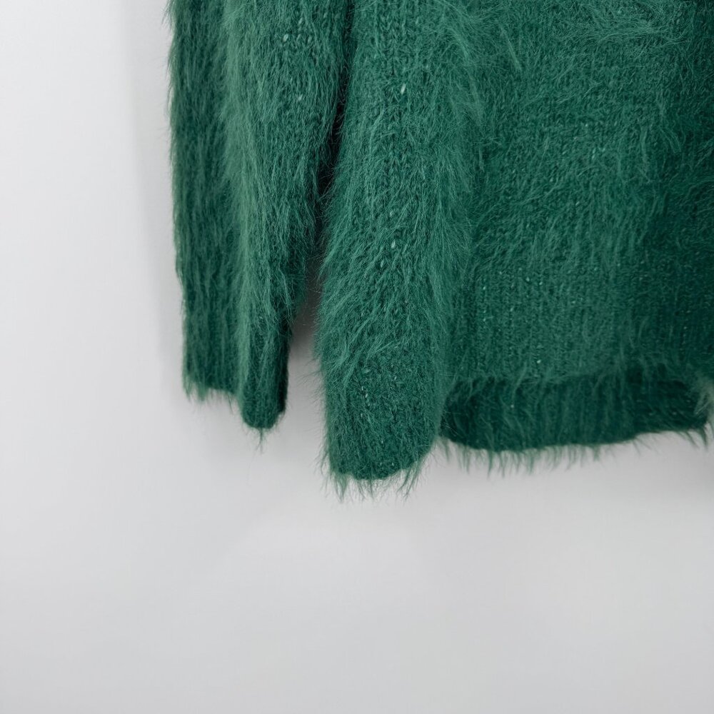 American Eagle Outfitters Cardigan Sweater Womens XS Green Longsleeve Open Front - Picture 11 of 12